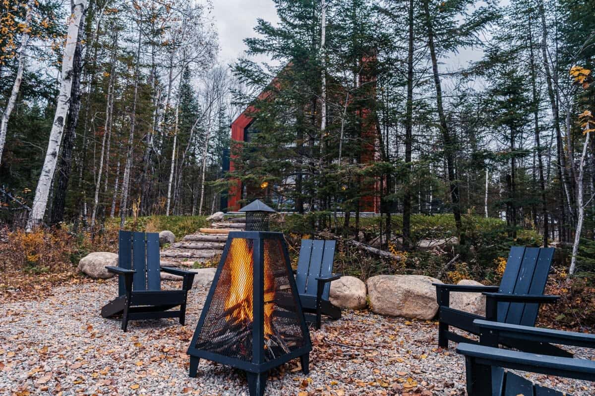 Chalet lumineux avec Spa & Sauna intérieur — chalet à louer Lac-Supérieur, Québec — 5