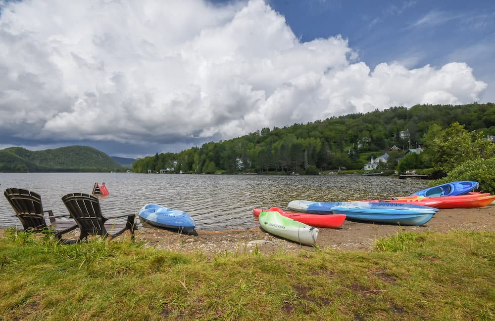 Accès lac privé au Domaine Côte-Nord, Lac Supérieur