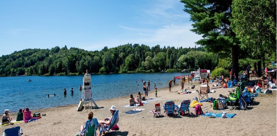 Plage municipale Jean-Guy Caron, Saint-Joseph-du-Lac