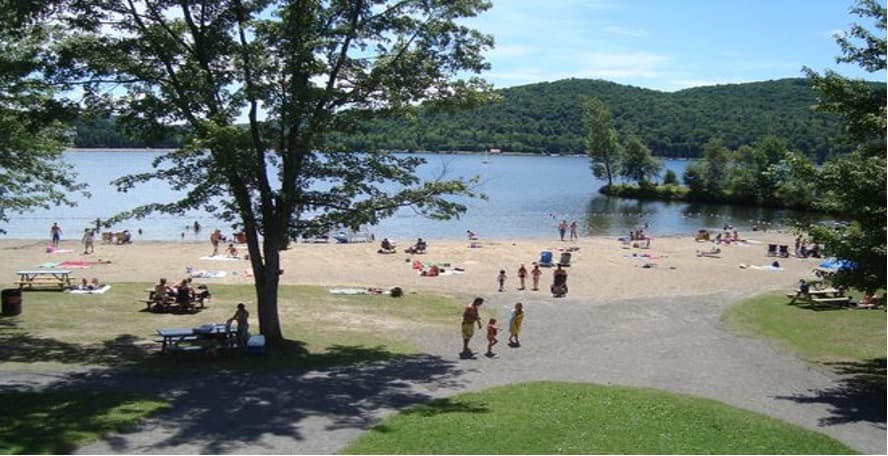 Plage Tessier, Rivière-Rouge
