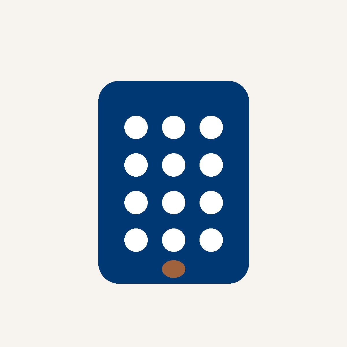 Illustration d’une serrure à clavier