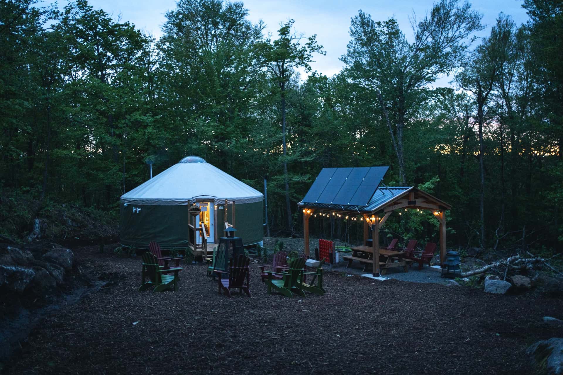 Cozy Yurt in the Woods