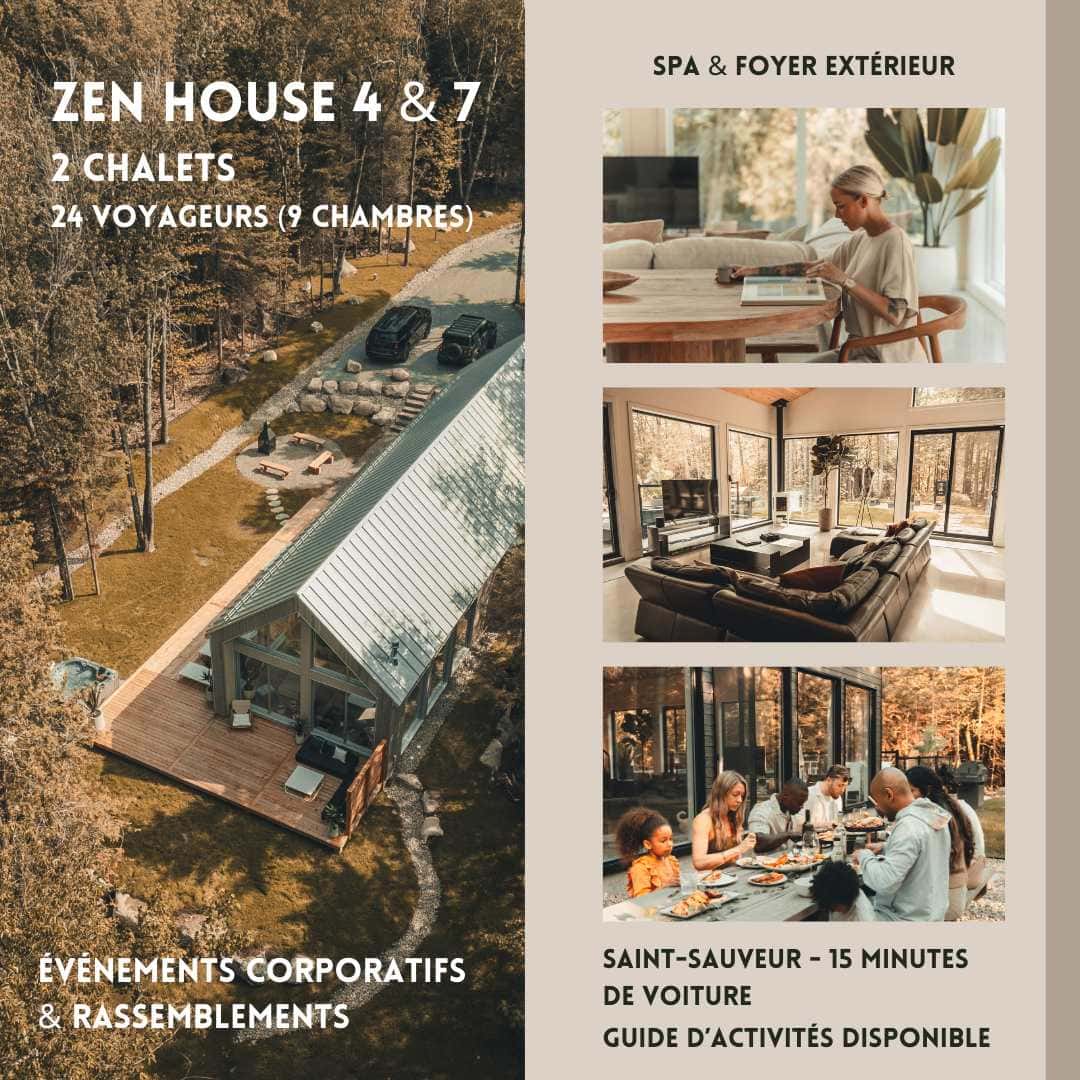 Maisons Zen 4 & 7 - Villas et Spas