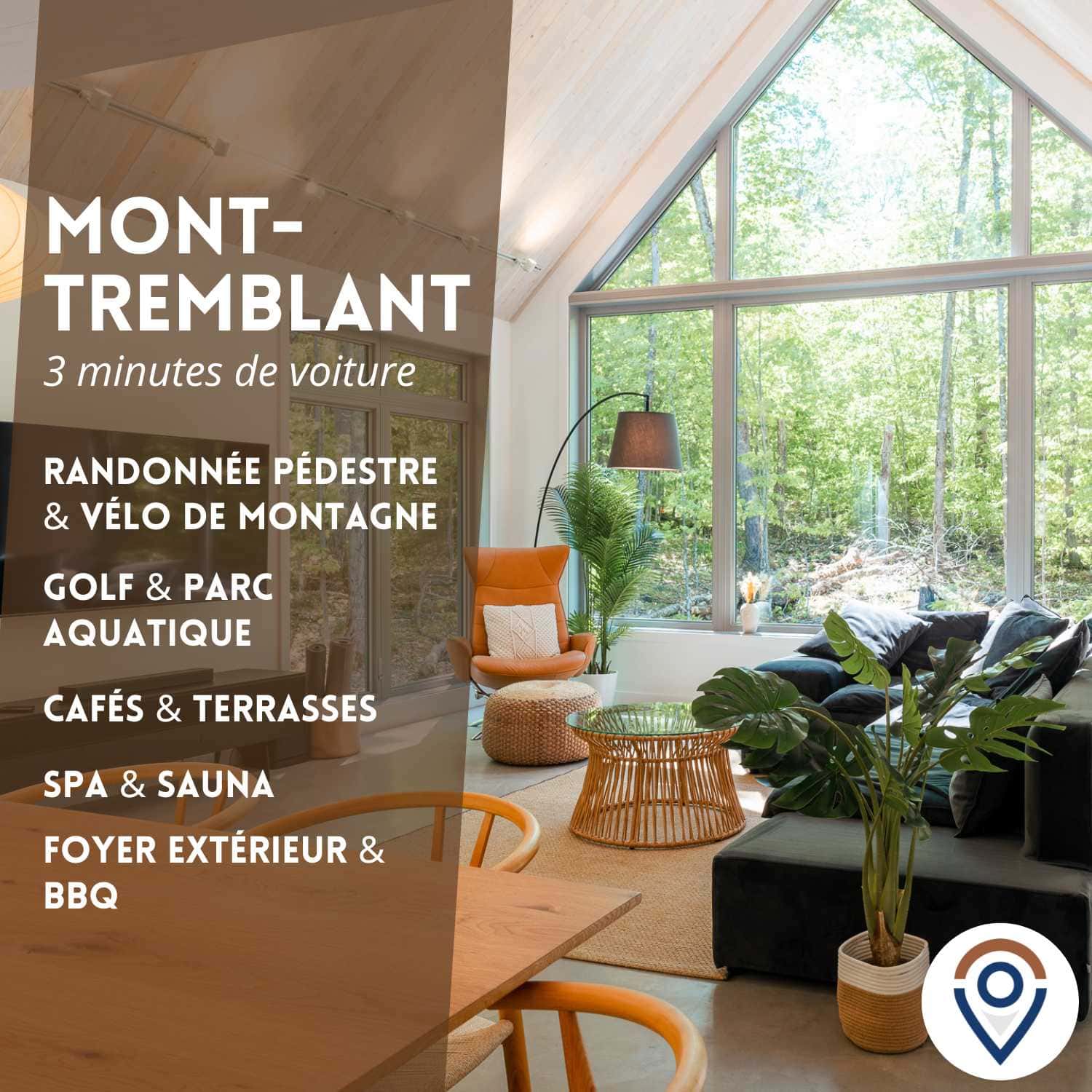Cottage lumineux - 3 min du versant nord de Tremblant