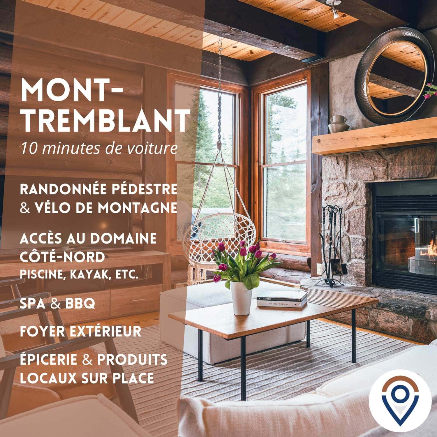 Chalet Le Luxueux avec spa - Mont-Tremblant