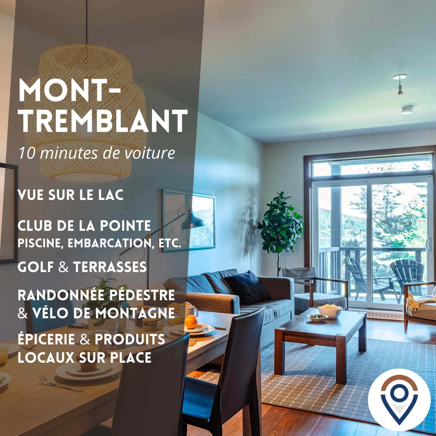 Bord du lac, Vue montagne - Suite villégiature 1 ch.