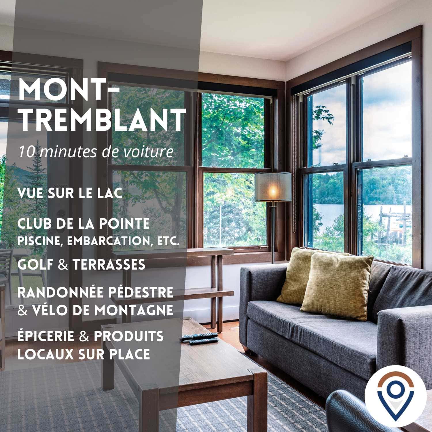 Bord du lac, Vue montagne - Suite villégiature 1 ch.