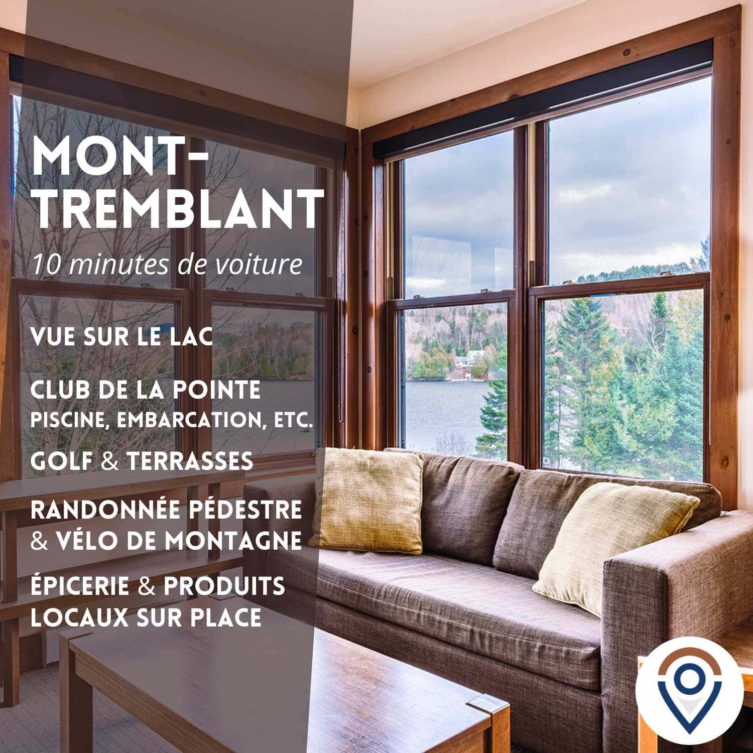 Suite bord de l'eau & villégiature lac