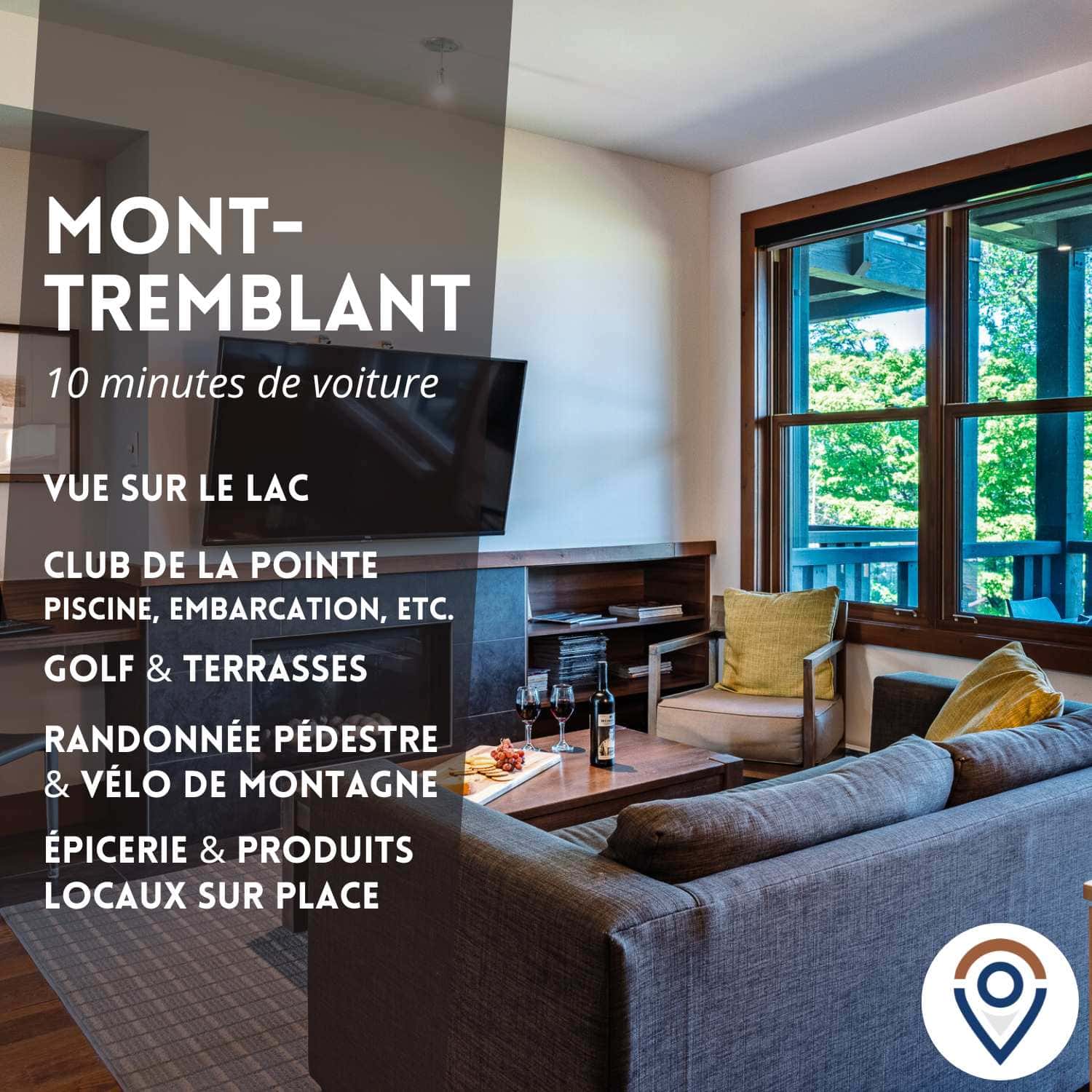 Bord du lac, Vue montagne - Loft villégiature