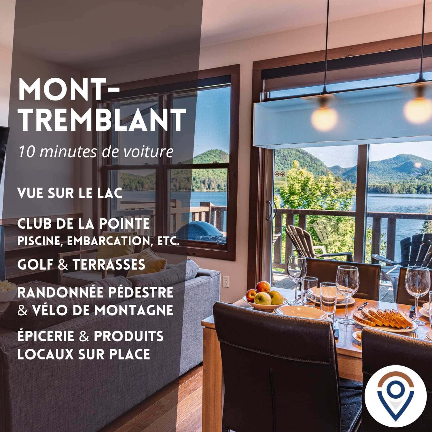 Bord du lac, Vue montagne - Loft villégiature