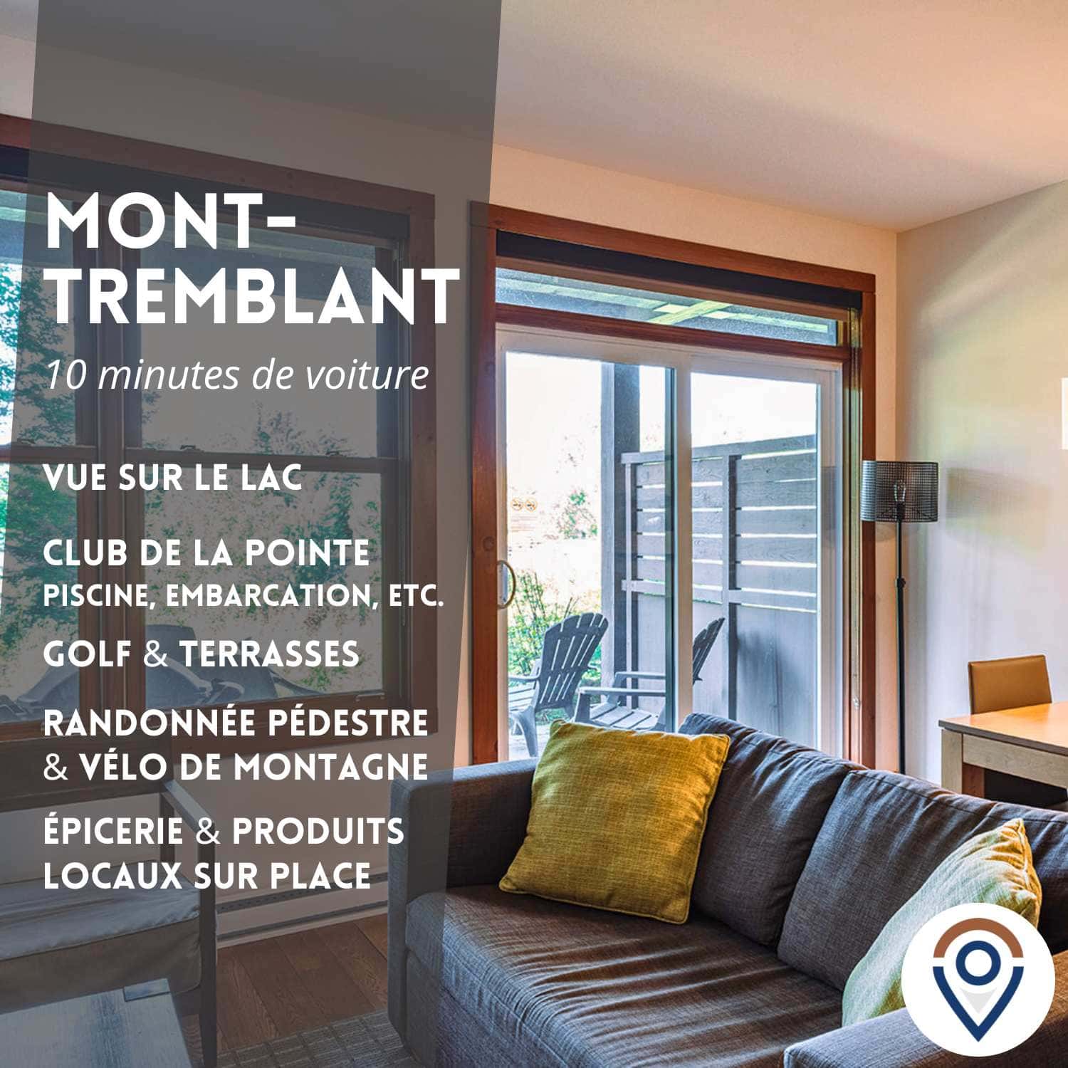 Loft villégiature bord du lac