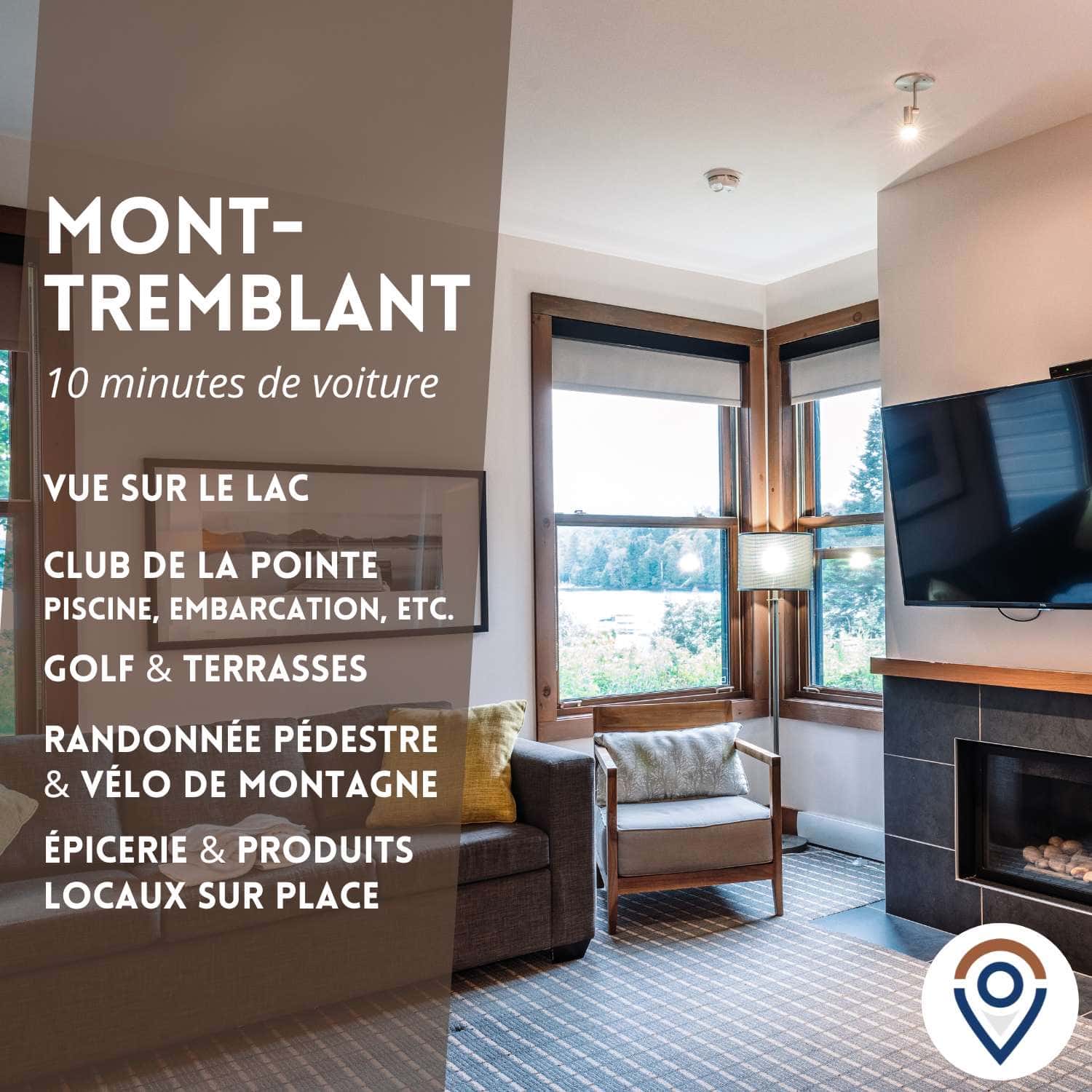 Bord du lac, Vue montagne - Studio villégiature