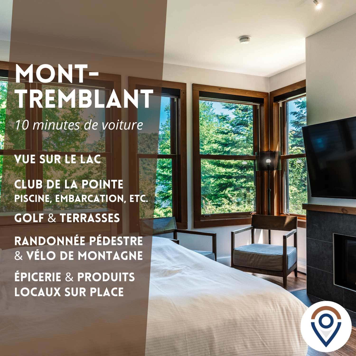Bord du lac et vue montagne - Studio villégiature