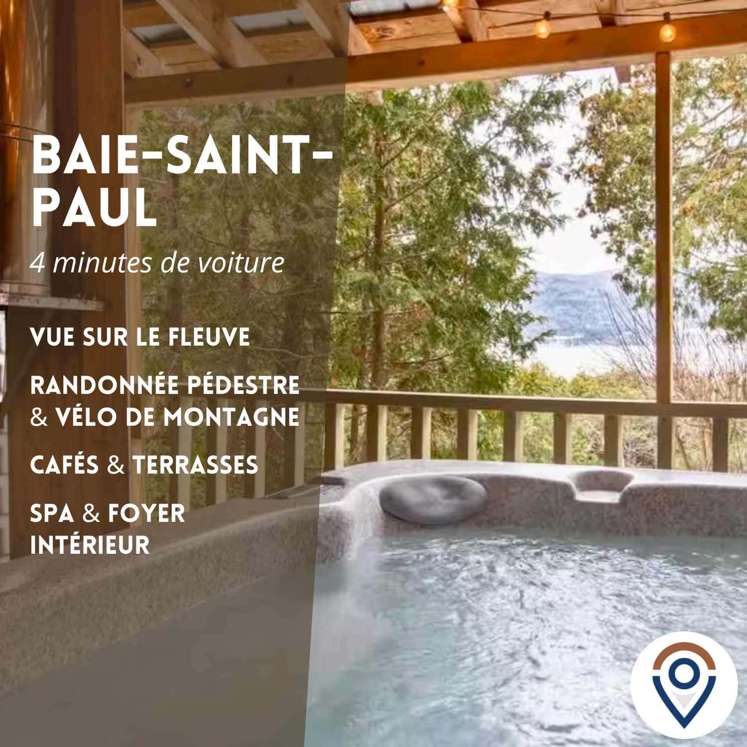 Chalet rustique avec vue et spa