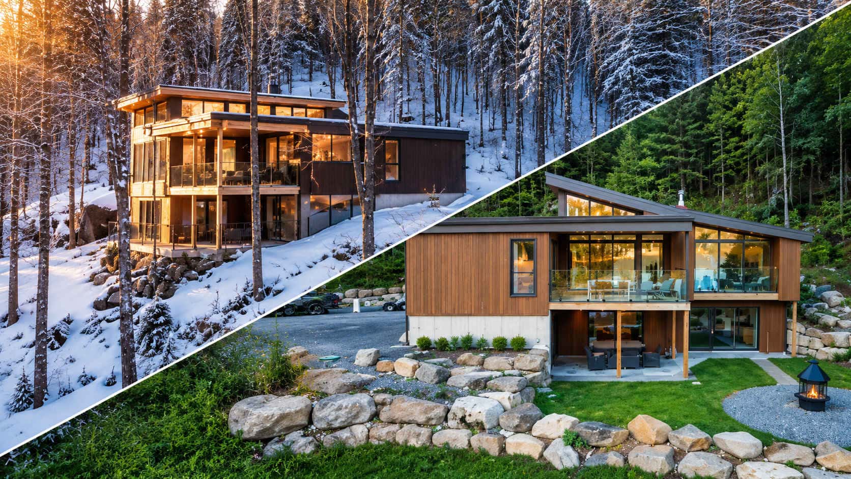 Duo Cottages w/ Mountain & Lake View