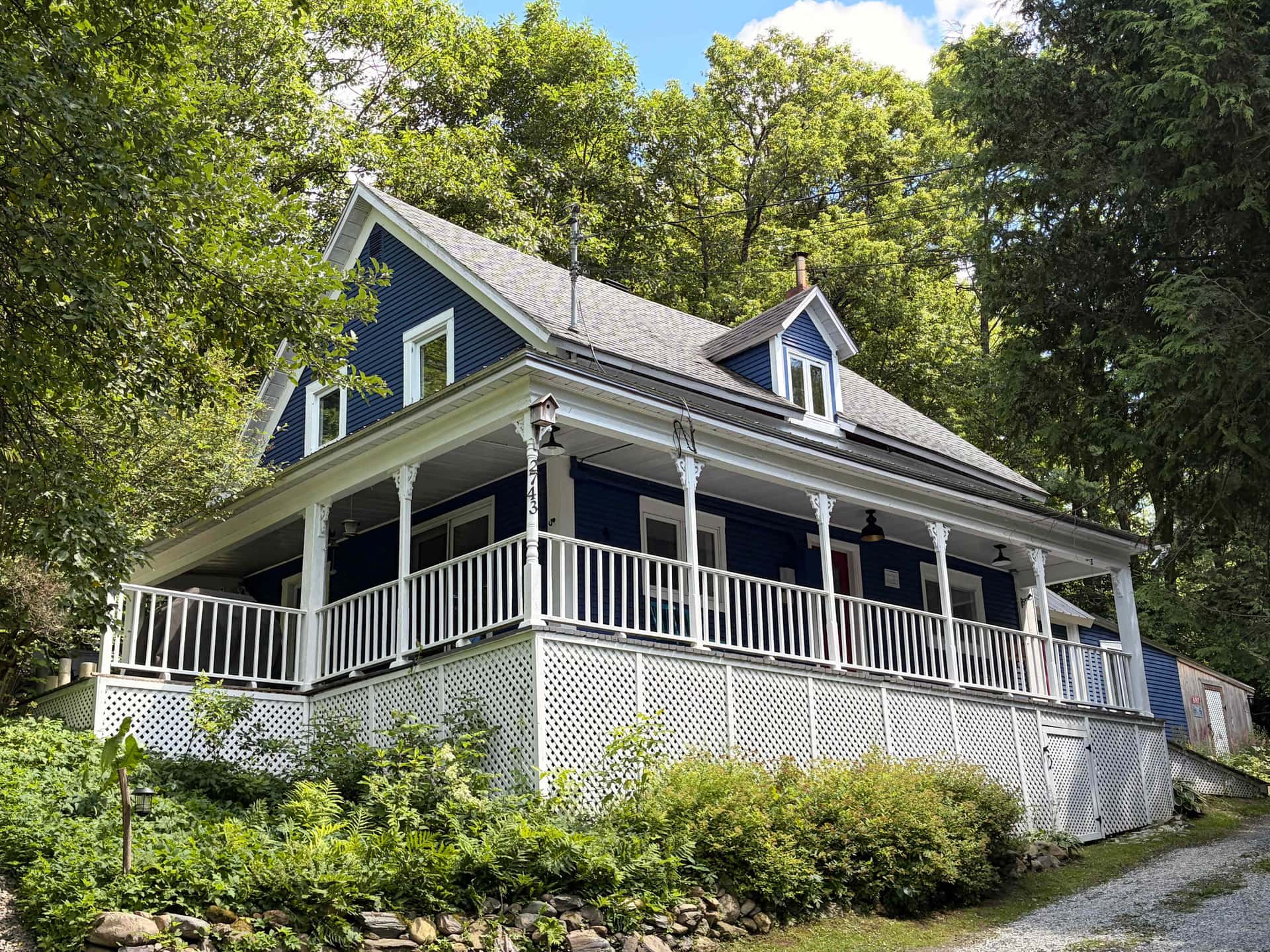 L'Ancestrale de Fitch Bay — chalet à louer Magog, Québec
